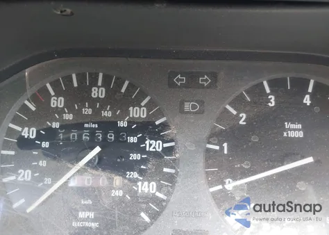 1991 BMW 325 I Automatic/Is Automatic z USA, uszkodzony, nr VIN WBAAA2314MEC55065